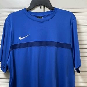Nike Dri-Fit Soccer Shirt Authentic Mens Size XXL Navy Blue L@@K 4th Price drop!
